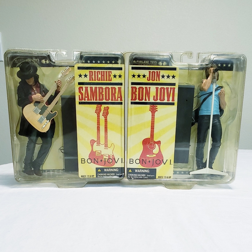 Bonjovi Action Figures- Mcfarlane